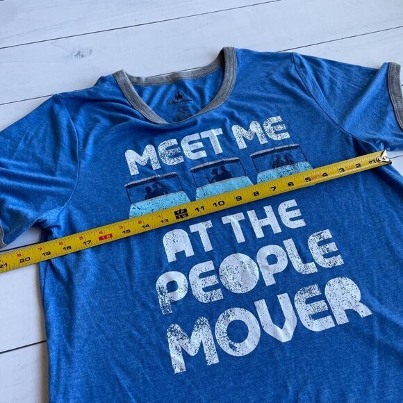 NEW Rare Hard To Find Disney Parks "Meet Me At The People Mover" Shirt - Sz LG - Picture 6 of 8